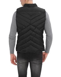 schwarze ärmellose Jacke von BLEND