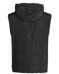 schwarze ärmellose Jacke von BLEND