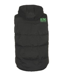 schwarze ärmellose Jacke von BLEND