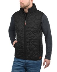 schwarze ärmellose Jacke von BLEND