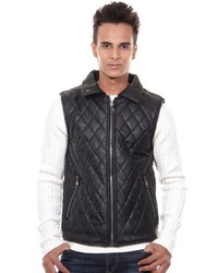 schwarze ärmellose Jacke von Catch