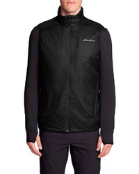 schwarze ärmellose Jacke von Eddie Bauer