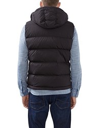 schwarze ärmellose Jacke von Esprit