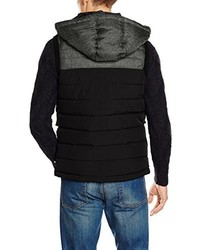 schwarze ärmellose Jacke von Esprit