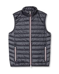 schwarze ärmellose Jacke von Esprit