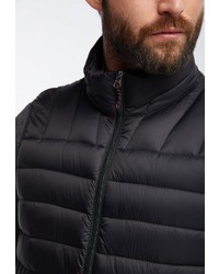 schwarze ärmellose Jacke von Hawke & Co