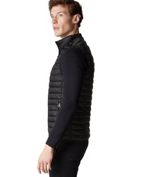 schwarze ärmellose Jacke von Marc O'Polo