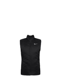 schwarze ärmellose Jacke von Nike