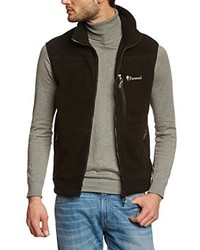 schwarze ärmellose Jacke von Pinewood