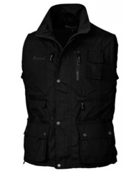 schwarze ärmellose Jacke von Pinewood