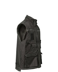 schwarze ärmellose Jacke von Planam