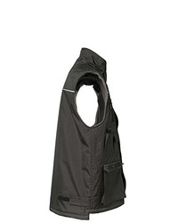 schwarze ärmellose Jacke von Planam