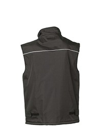 schwarze ärmellose Jacke von Planam