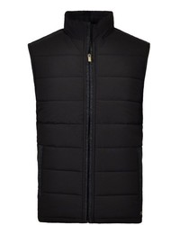 schwarze ärmellose Jacke von RAGMAN