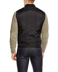 schwarze ärmellose Jacke von Refrigiwear