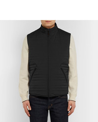 schwarze ärmellose Jacke von Loro Piana