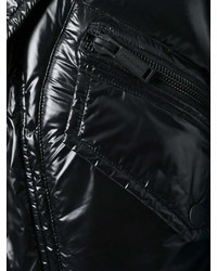 schwarze ärmellose Jacke von DSQUARED2