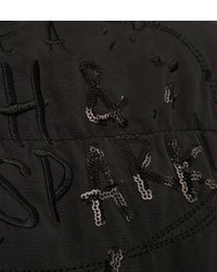 schwarze ärmellose Jacke von SOCCX