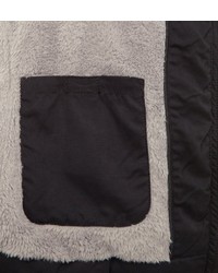 schwarze ärmellose Jacke von SOCCX