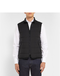 schwarze ärmellose Jacke von Loro Piana