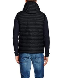 schwarze ärmellose Jacke von Strellson Premium