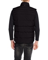 schwarze ärmellose Jacke von Strellson Premium