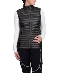 schwarze ärmellose Jacke von Vaude