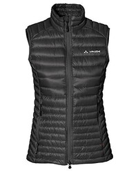 schwarze ärmellose Jacke von Vaude