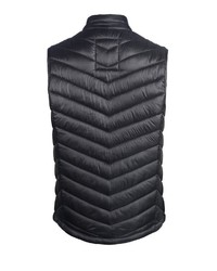 schwarze ärmellose Jacke von Via Cortesa