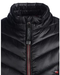 schwarze ärmellose Jacke von Via Cortesa