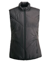 schwarze ärmellose Jacke von YOURTURN