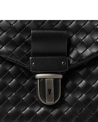 schwarze Aktentasche von Bottega Veneta