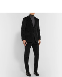schwarze Anzughose aus Cord von Canali