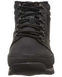 schwarze Arbeitsstiefel von Timberland