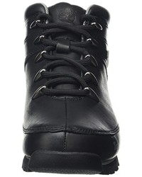 schwarze Arbeitsstiefel von Timberland