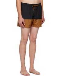 schwarze Badeshorts von Zegna