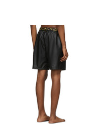 schwarze Badeshorts von Versace Underwear