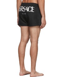 schwarze Badeshorts von Versace Underwear