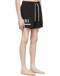 schwarze Badeshorts von Amiri