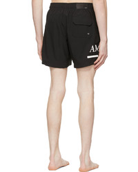 schwarze Badeshorts von Amiri