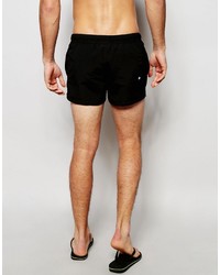 schwarze Badeshorts von Asos