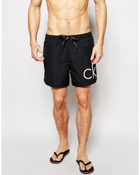 schwarze Badeshorts von Calvin Klein