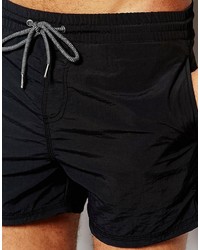 schwarze Badeshorts von Pull&Bear