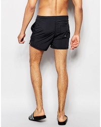 schwarze Badeshorts von Pull&Bear