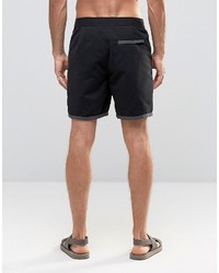 schwarze Badeshorts von Asos