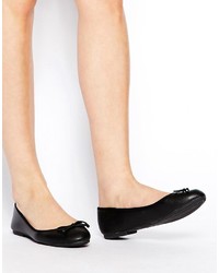 schwarze Ballerinas von Asos