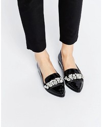 schwarze Ballerinas von Asos