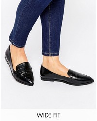 schwarze Ballerinas von Asos