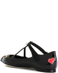 schwarze Ballerinas von Dolce & Gabbana