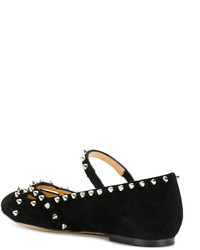 schwarze Ballerinas von Charlotte Olympia